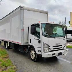 2017 ISUZU NRR BOX TRUCK CAJA 22' FT. LIFTGATE 