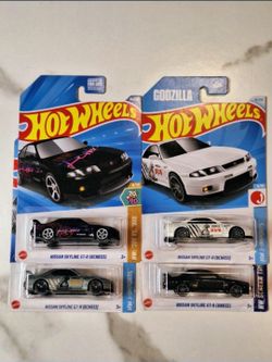 Hot Wheels Nissan Skyline GTR R32 R33
