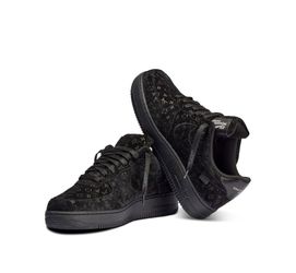 Louis Vuitton x Nike Air Force 1 Black  Size 8.5 for Sale in New York, NY  - OfferUp