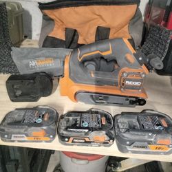Ridgid Belt Sander Plus Extras
