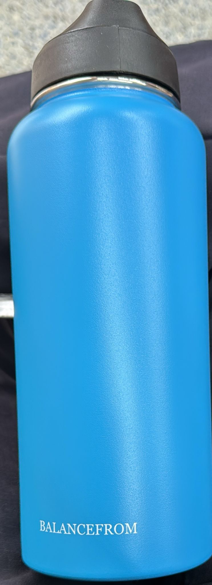 Signature Fitness Double-Wall Vacuum Insulated Stainless Steel Water Bottle, 3 Caps Included, Multiple Colors and Sizes