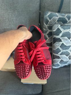 Christian L red bottom original size 40