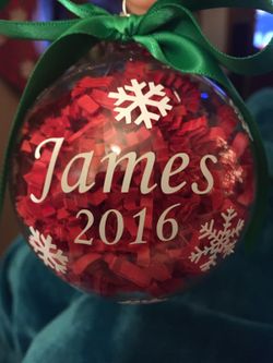 Personalized Christmas Ornaments