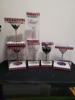 Glassware/ Cocktail Style Halloween themed