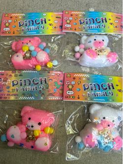 Squishy bears,butterflies