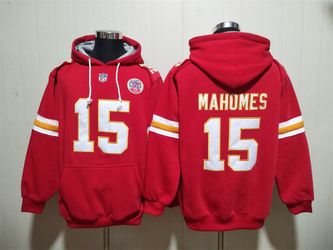 Kansas City Chiefs Hoodie, Mahomes #15 Hockey