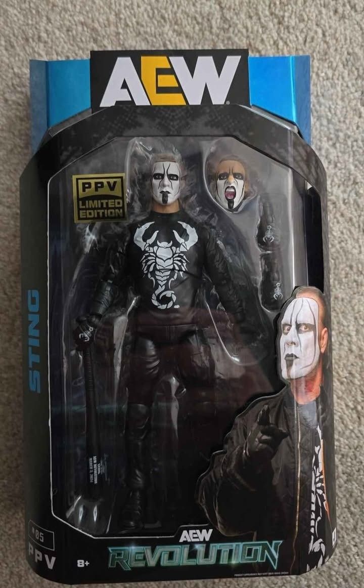 WWE AEW Elite Limited Sting Figure