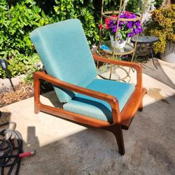 Mid-century Koa Wood Chair Gorgeous