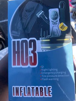 HO3 Portable Tire Inflator with Digital Display