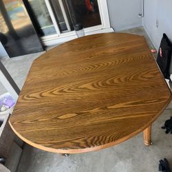 Sturdy Oak Table