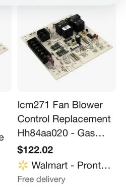 Model 271 Fan Control Center Fan Blower Replacement Gas Furnace 302075-3 695-100 HH84AA020 HH84AA010