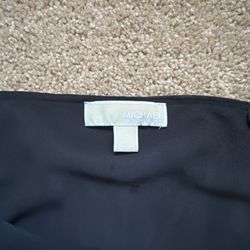 Michael Kors Black Silk Sleeveless Dress Size 2