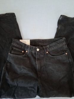 H&M Black loose ample jeans