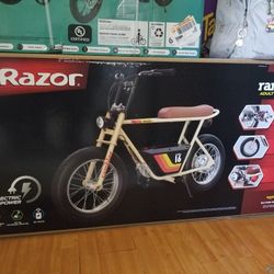 RAZOR ramblerI6 Adult Electric Mini Bike 