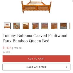 Bed Frame Real Bamboo 