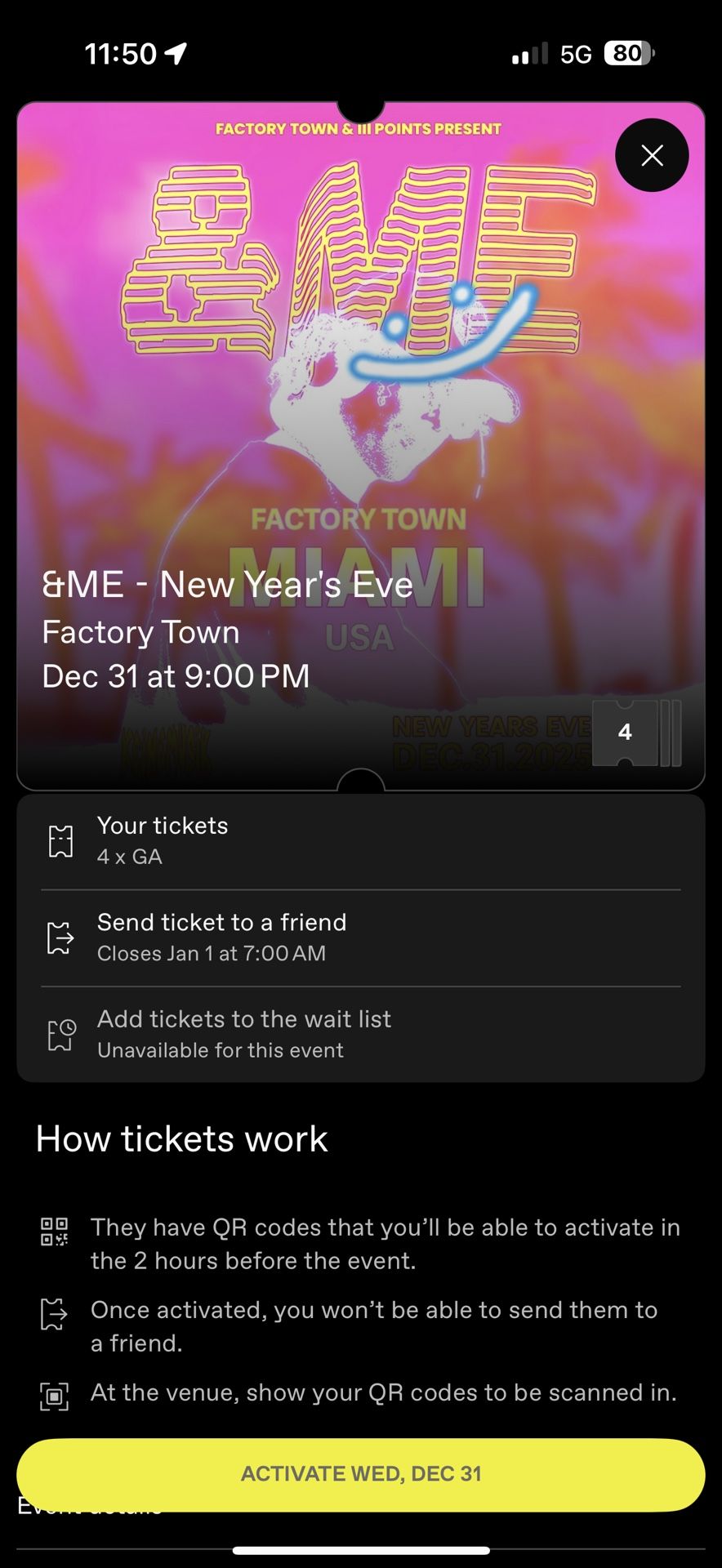 &Me - New year’s eve Factory town 🏭