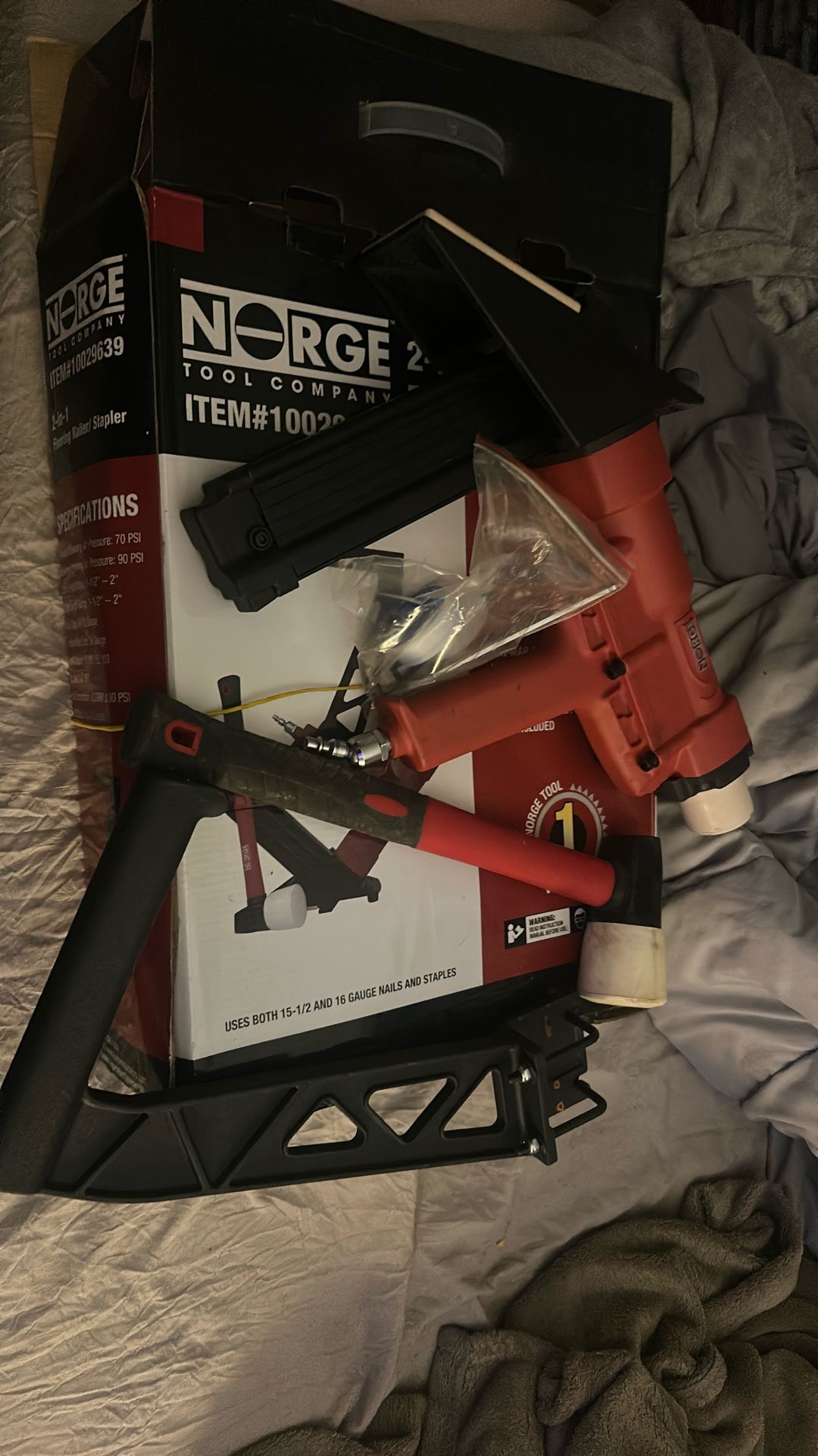 Norge 2 In 1 Nail Gun