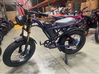 Fat tire electric bicycle