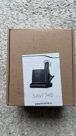 Office clearing! Buisness Wireless Headset Plantronics Savi 745