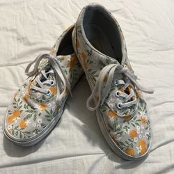 Women’s Van Clementine Print Low Top Sneakers