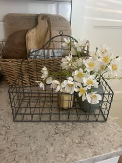 Pending Darling metal wall basket $10