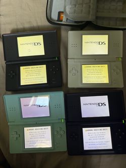 Nintendo Ds Lite lot of 5