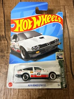 2023 Hot Wheels Alfa Romeo GTV6 3.0 White – Retro Racers 185/250