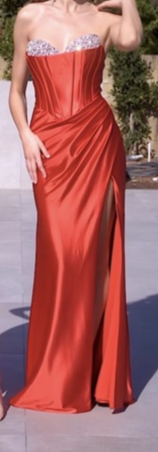 Red And Silver Prom Dress for Sale in Glendale, AZ OfferUp