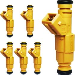Fuel Injectors Fits For Jeep: Wrangler 1, Comanche 1, Cherokee 1, Grand Cherokee 1,V6 4.0L, OEM # 010...