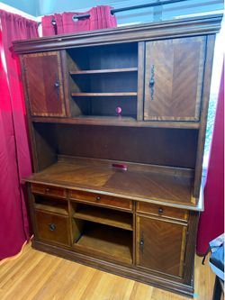 Office hutch, cabinet