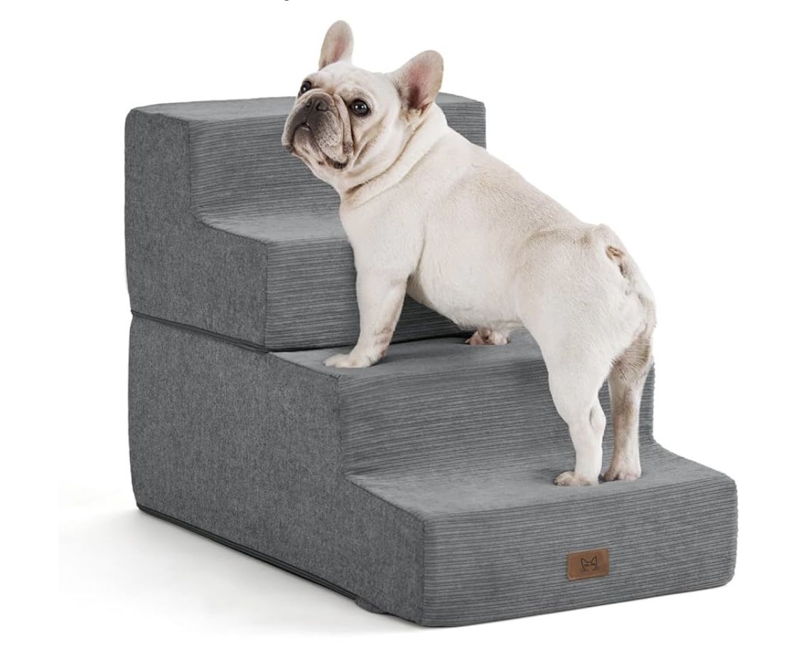 Dog Stairs, top two stairs can Zip On or Off