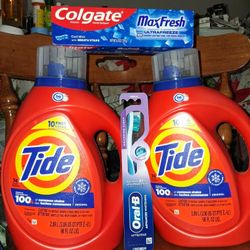 Dos Jason's De 98oz Y I na Pasta Y Un Sepillo Por $30