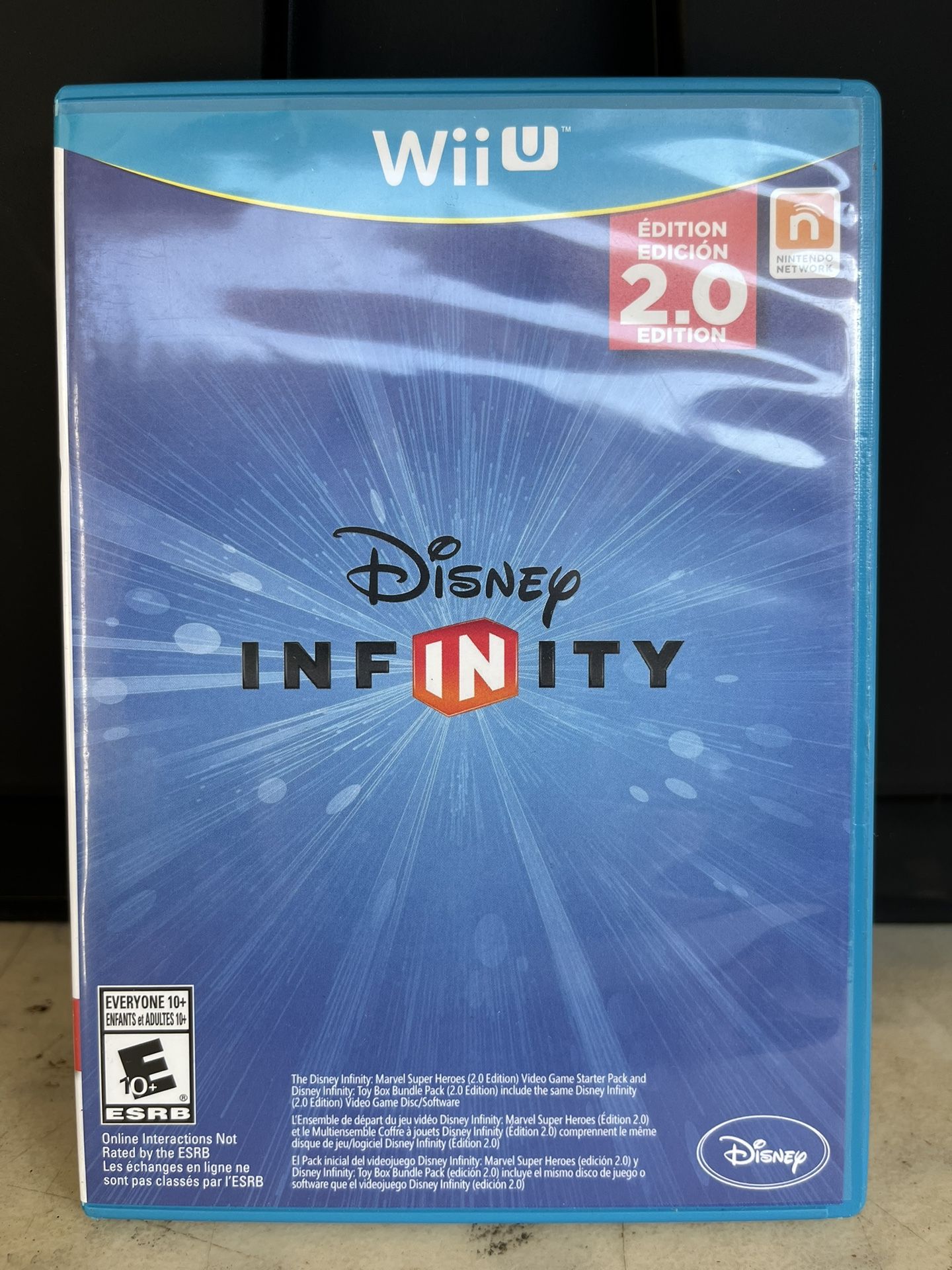 Disney Infinity 2.0 Nintendo Wii U Video Game Used