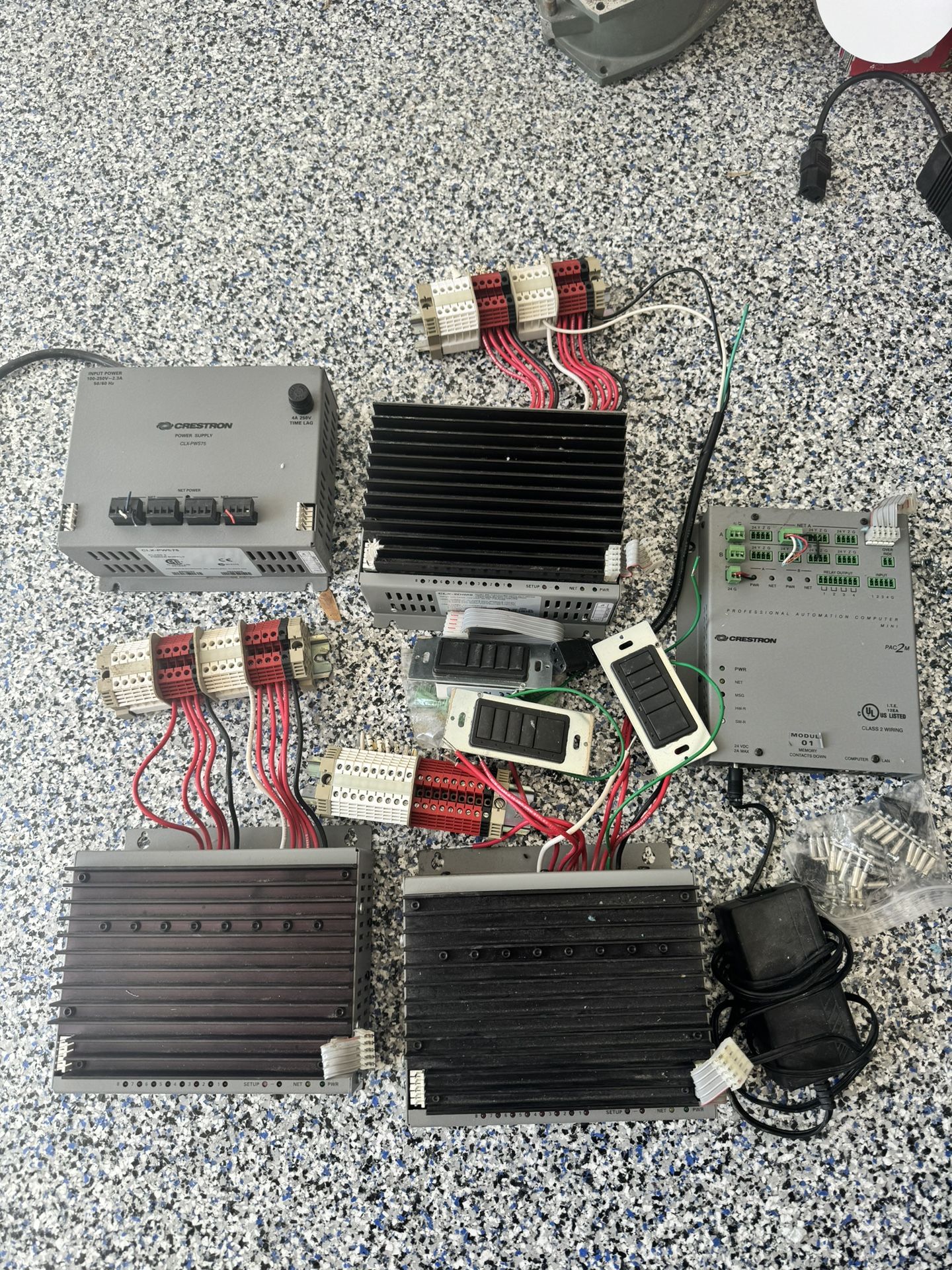 Used Crestron Equipment.