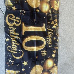 10 Th Birthday Banner