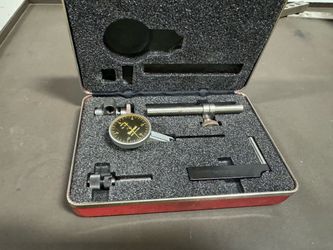 Last Word Dial Test indicator set with holder and accessories