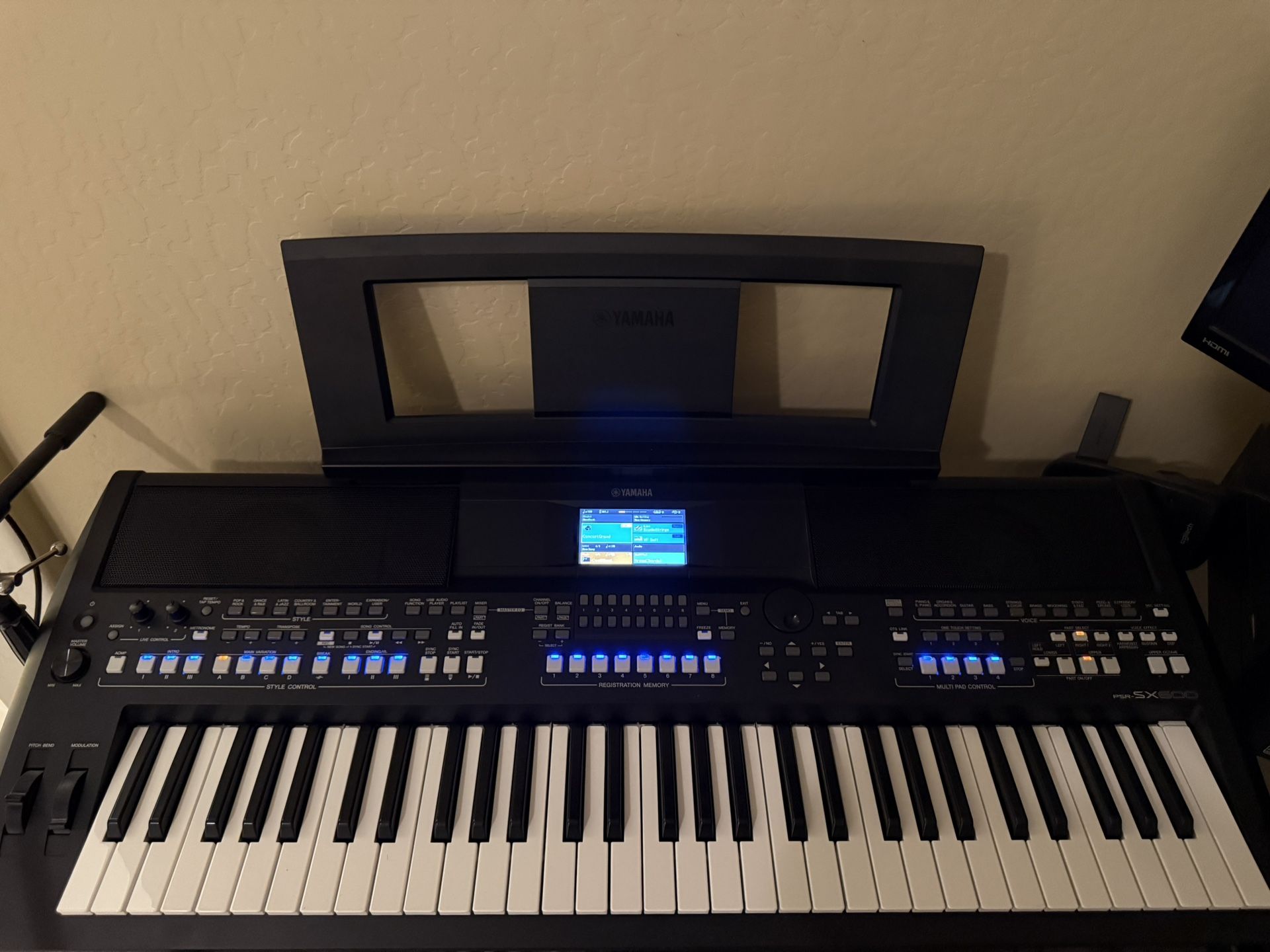 Psr-sx600 Piano