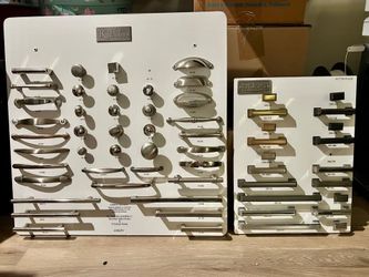 Top Knobs & Atlas Homewares Cabinet Hardware Sample Boards