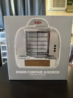 Diner Chrome Jukebox Wireless Speaker