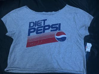 Diet Pepsi crop top