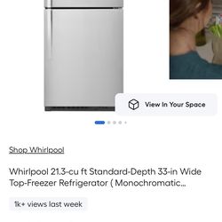 Whirlpool refridgerator