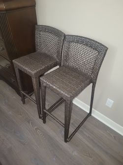Tall Rattan Chair