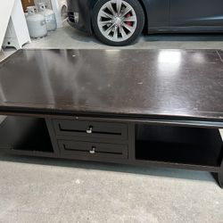 Large Solid Coffee Table