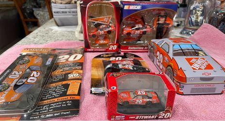 NASCAR Tony Stewart #20 Home Depot Diecast and Collectible Lot