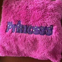 Decorative Pillow Hot Pink Princess Kids