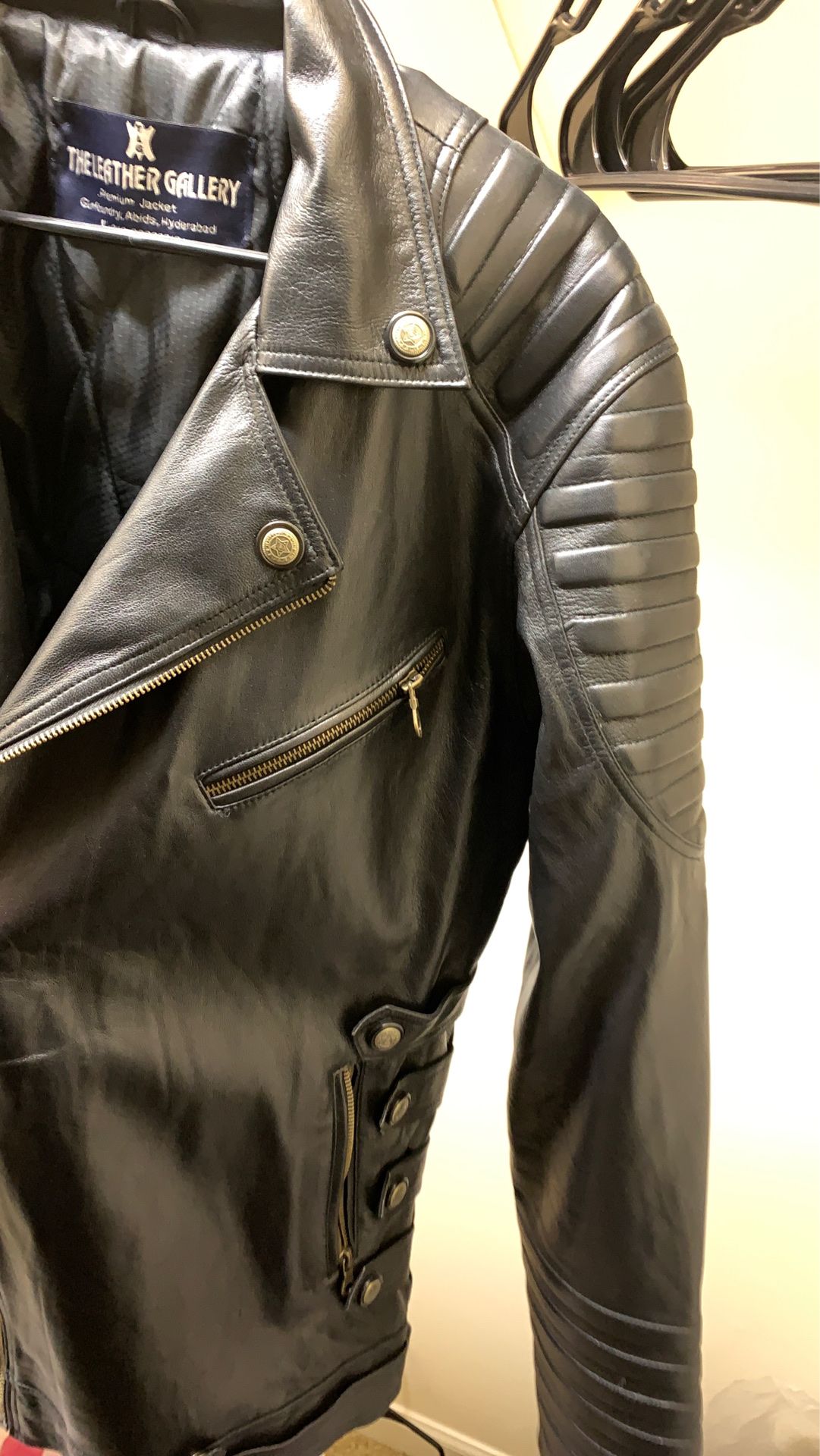 Leather jacket