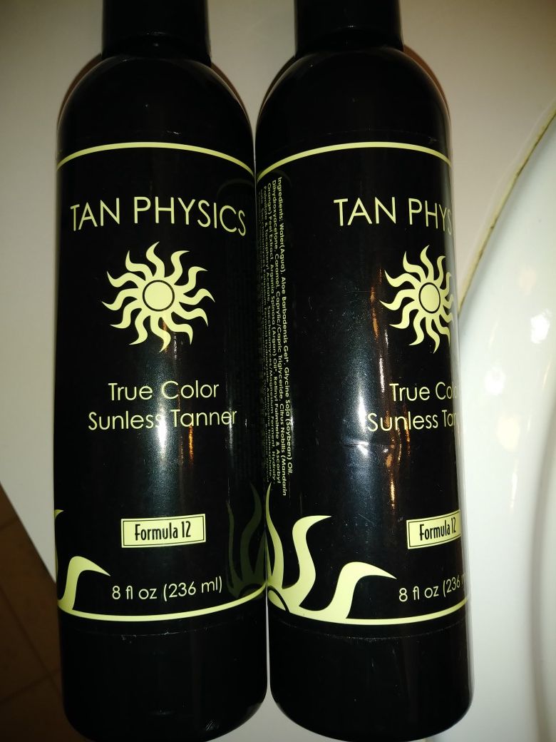 #1 self tanner in the world! 50$ for both. No chemicals- no orange color-no smell- just golden lasting even color!