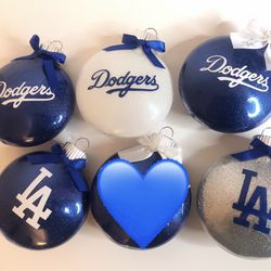 Dodgers Christmas Ornaments