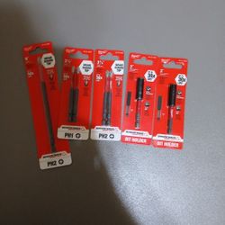 Variety. Off Milwaukee Drill Bitts 