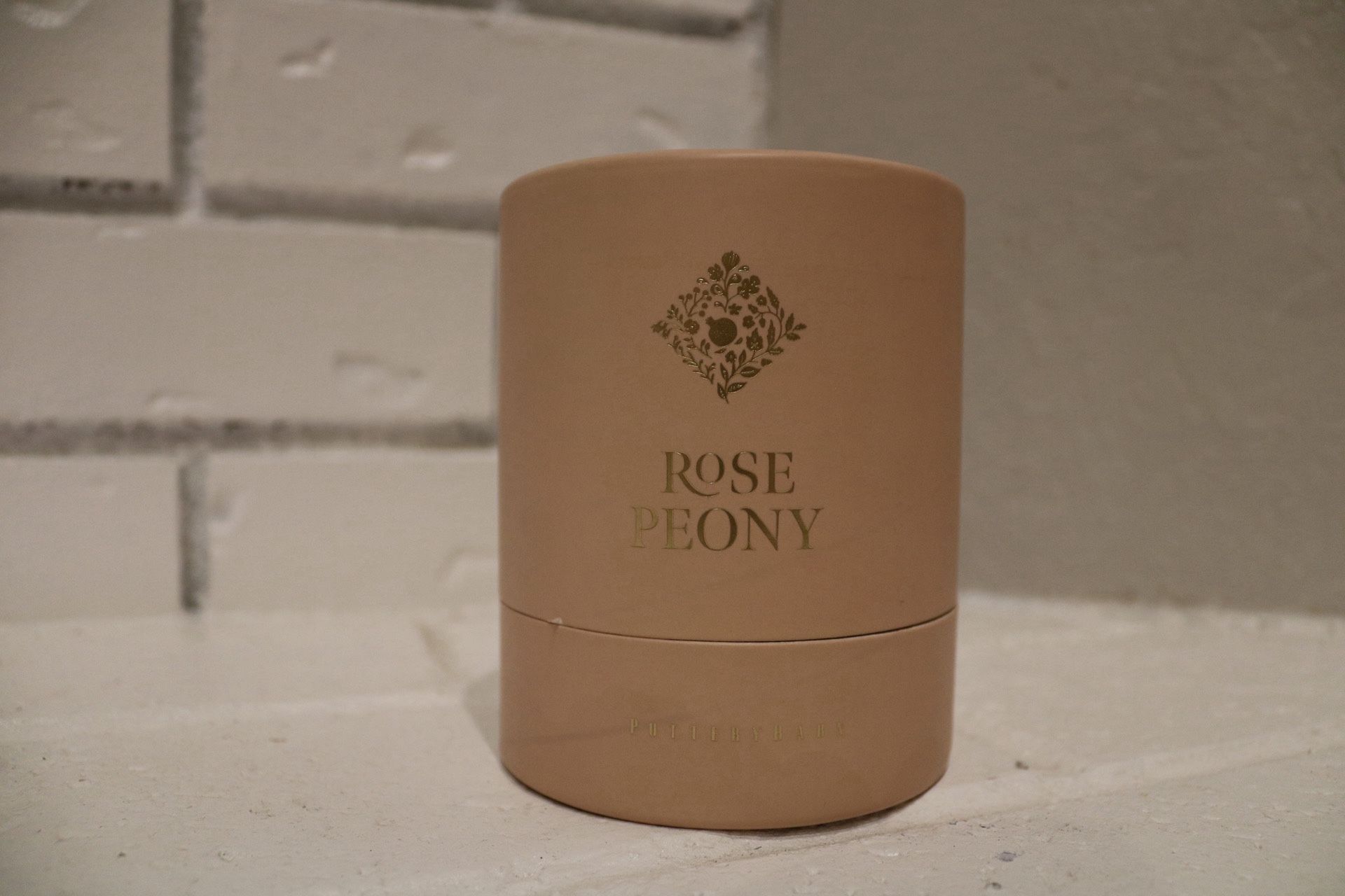 Pottery Barn "Love Scent Collection" Rose Peony Candle
